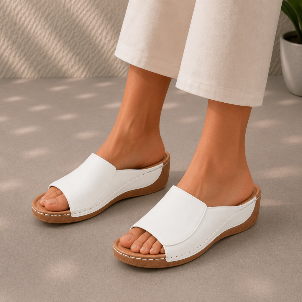 VivaStep Sandalen - Anatomisch entlastende & rutschfeste Sandalen | Ergonomisches Design