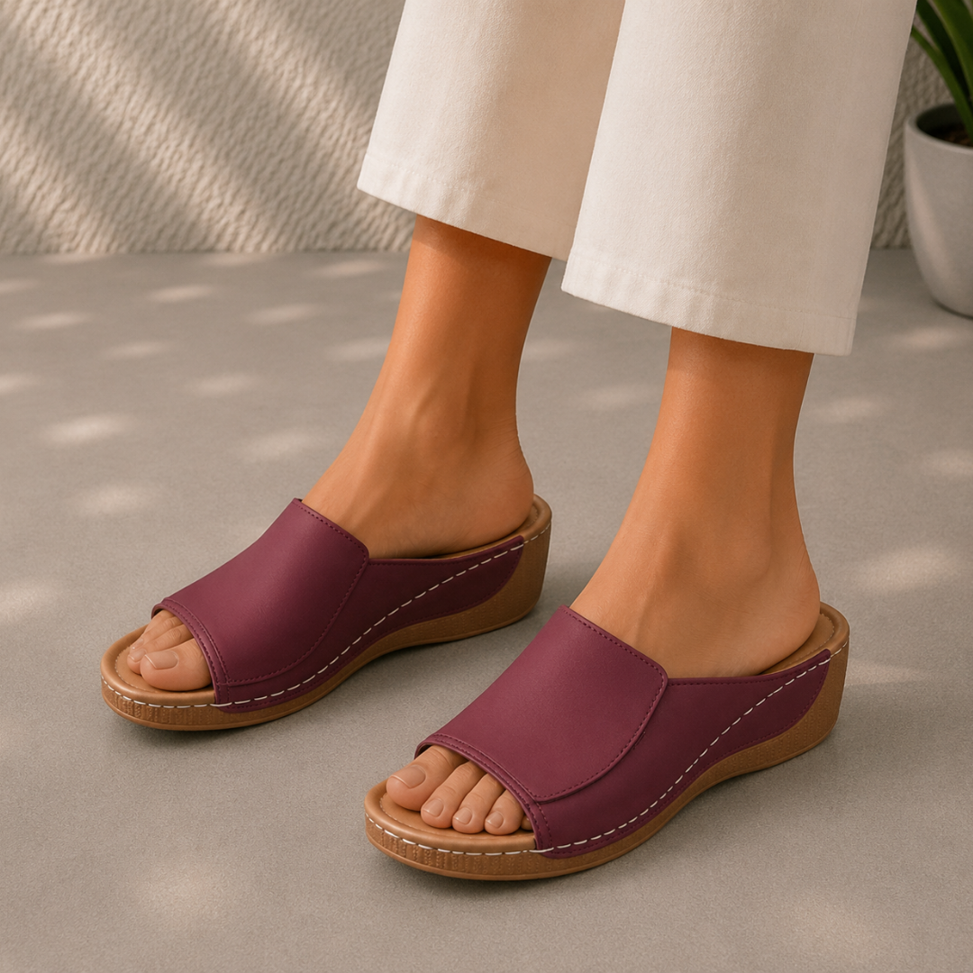 VivaStep Sandalen - Anatomisch entlastende & rutschfeste Sandalen | Ergonomisches Design