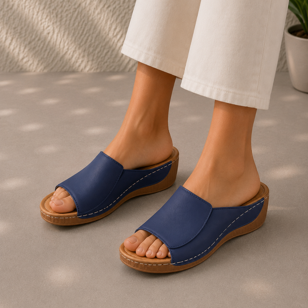 VivaStep Sandalen - Anatomisch entlastende & rutschfeste Sandalen | Ergonomisches Design