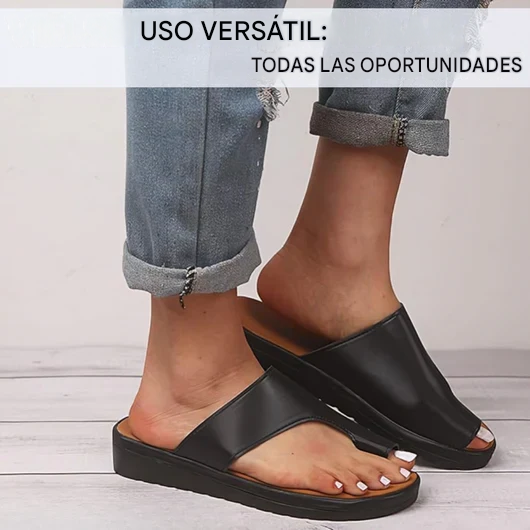 Orthofit: ergonomicky tvarované sandály, které poskytují maximální pohodlí a svěžest a korigují hallux valgus (vbočený palec).