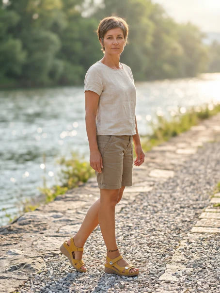 Pohodlné ortopedické sandály – ergonomická podpora klenby, nastavitelná šířka, zkrášlují postavu nohou.