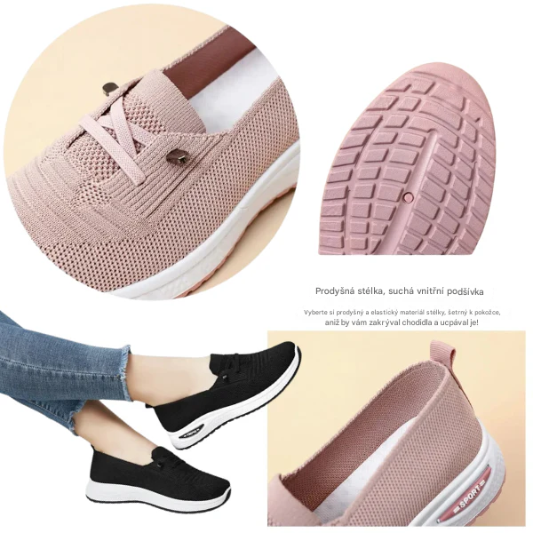 Dámská ortopedická obuv Rooren® | Ergonomicky navržená pro úlevu od bolesti zad, kloubů a nohou a poskytuje vynikající pohodlí.