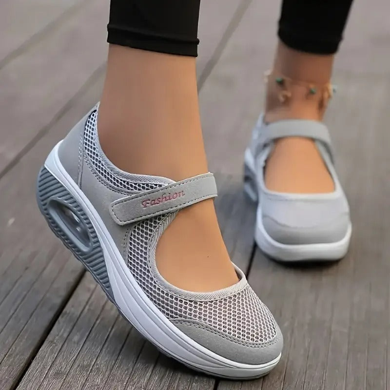 [🔥Dnes za poloviční cenu - Nenechte si to ujít] Dámská prodyšná ortopedická obuv, vysoce účinná při tlumení nárazů - se 168 patenty na obuv👞 Usnadňuje chůzi