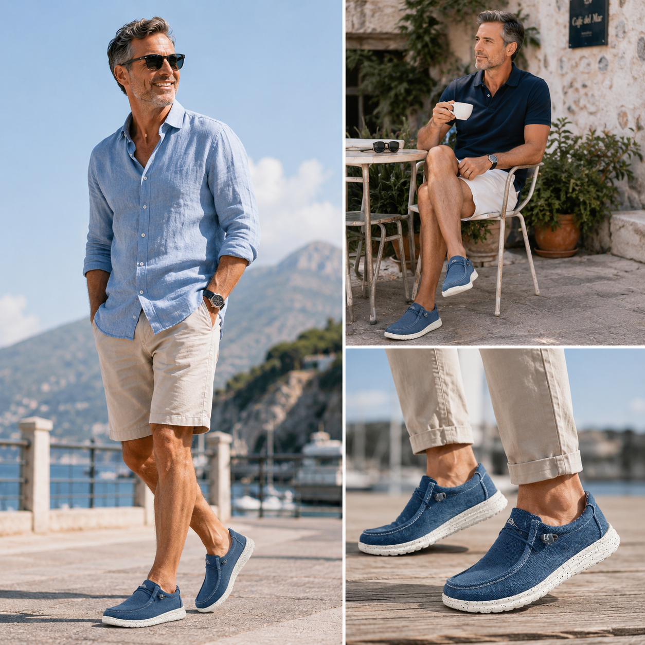🎉 Časově omezená nabídka! 👞 Pánská letní volnočasová obuv | Ultralehká a prodyšná ✅ Nazouvací design, snadné nazouvání a zouvání 👣 Měkká, protiskluzová podrážka 🚶 S oporou klenby pro pohodlnou celodenní chůzi