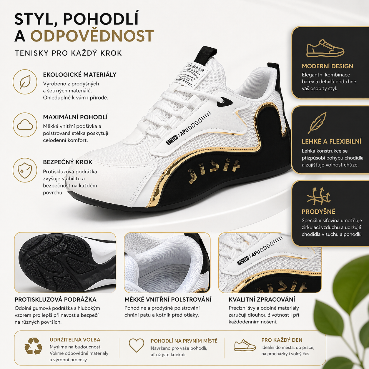 🎁Poslední den na využití 50% slevy! Nenechte si ujít příležitost! ⏰Ulevit od bolesti nohou a fasciitidy - Pohodlná ortopedická obuv🔴(Dva styly)