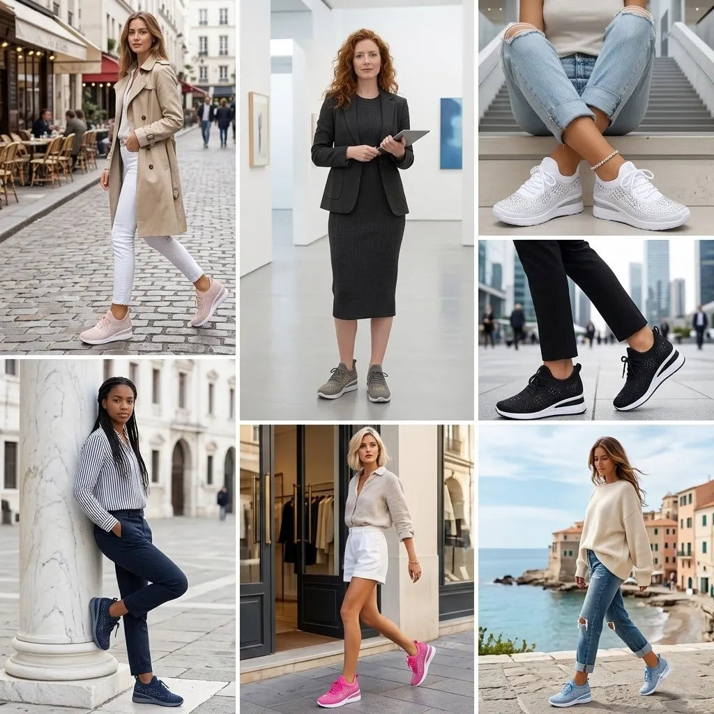 [🔥Dnes za poloviční cenu - Nenechte si to ujít] Ergonomická ortopedická obuv - Snadno se zbavte bolesti nohou 👞 Usnadněte si chůzi