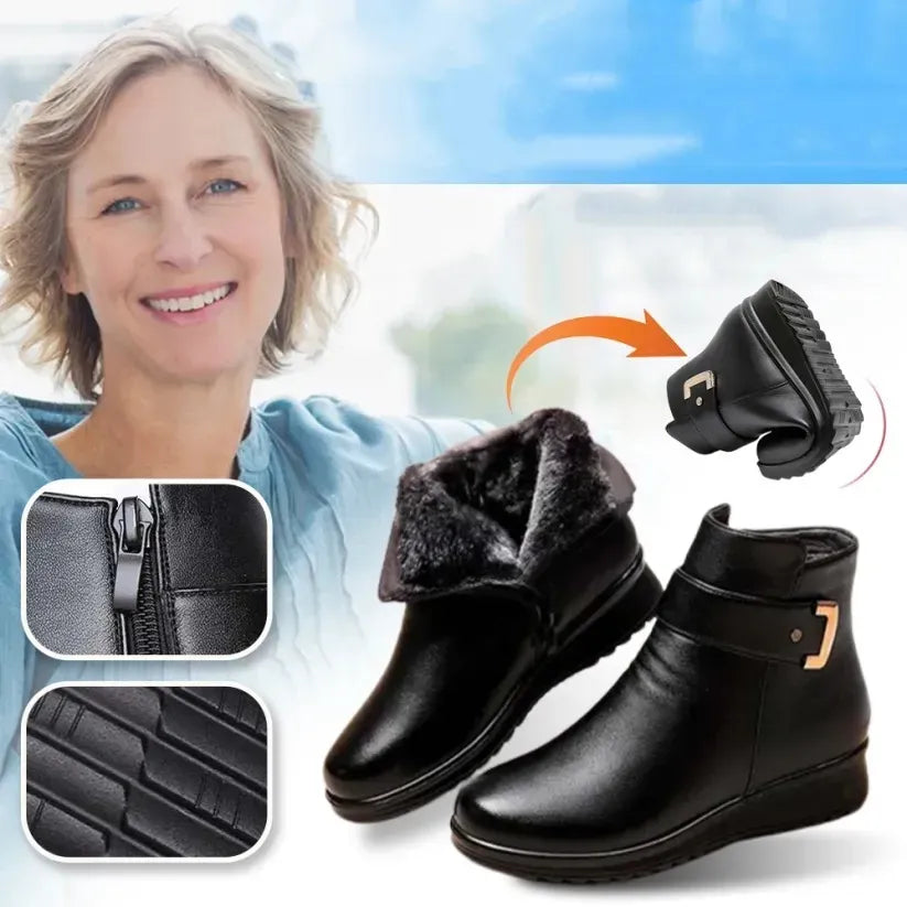 ROOREN® | Ergonomická zimní ortopedická obuv pro úlevu od bolesti nohou, kolen a zad.