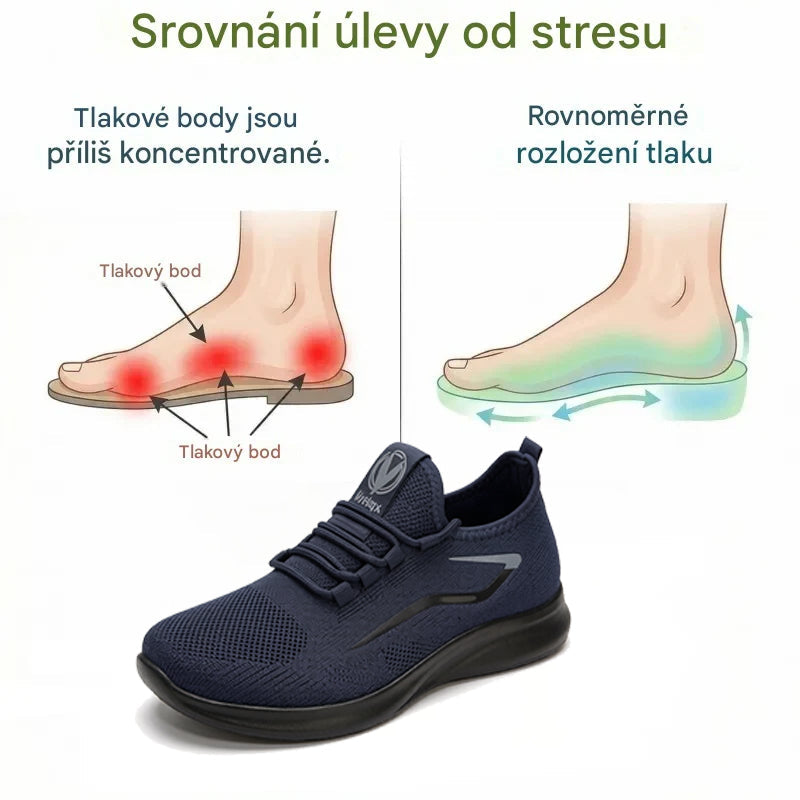 🔥 50% sleva | Ortopedická obuv Rooren® | Podpora klenby pro úlevu od bolesti; lehká, tlumící nárazy a s prodyšným svrškem, ideální na léto.