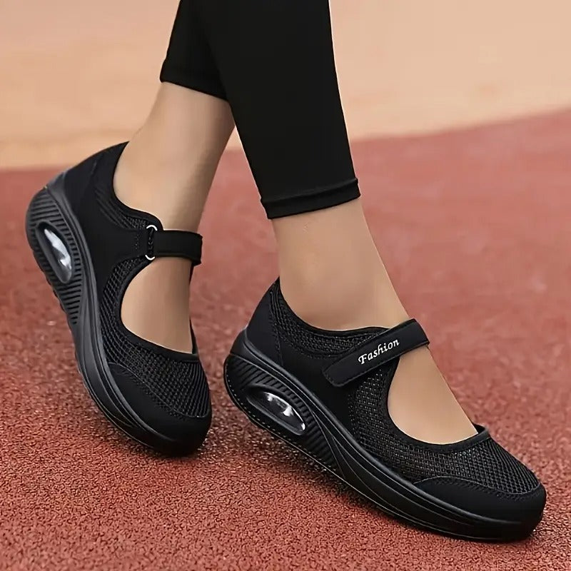 [🔥Dnes za poloviční cenu - Nenechte si to ujít] Dámská prodyšná ortopedická obuv, vysoce účinná při tlumení nárazů - se 168 patenty na obuv👞 Usnadňuje chůzi