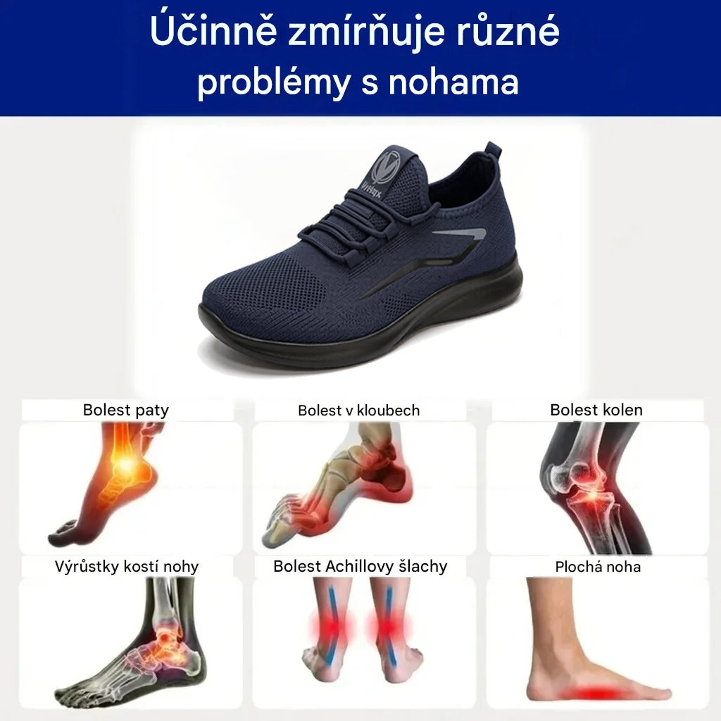 🔥 50% sleva | Ortopedická obuv Rooren® | Podpora klenby pro úlevu od bolesti; lehká, tlumící nárazy a s prodyšným svrškem, ideální na léto.