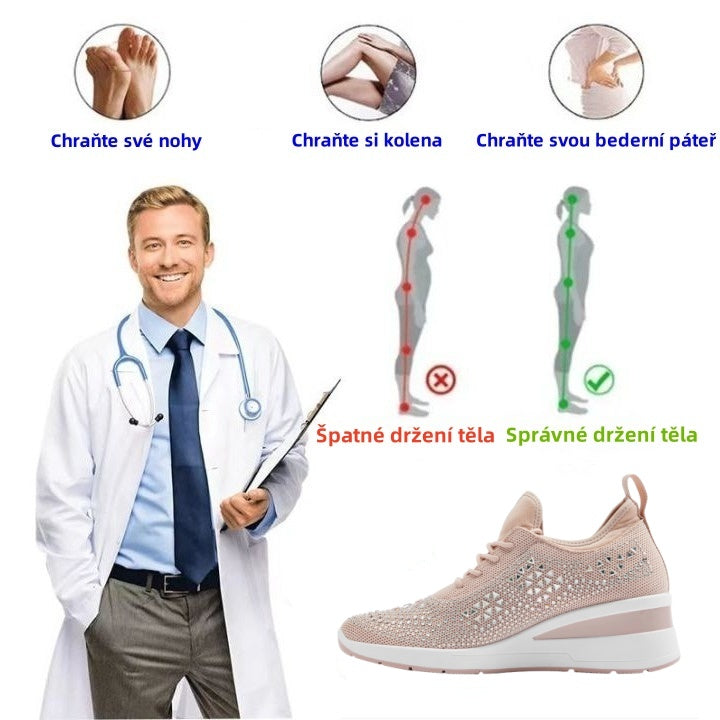 [🔥Dnes za poloviční cenu - Nenechte si to ujít] Ergonomická ortopedická obuv - Snadno se zbavte bolesti nohou 👞 Usnadněte si chůzi