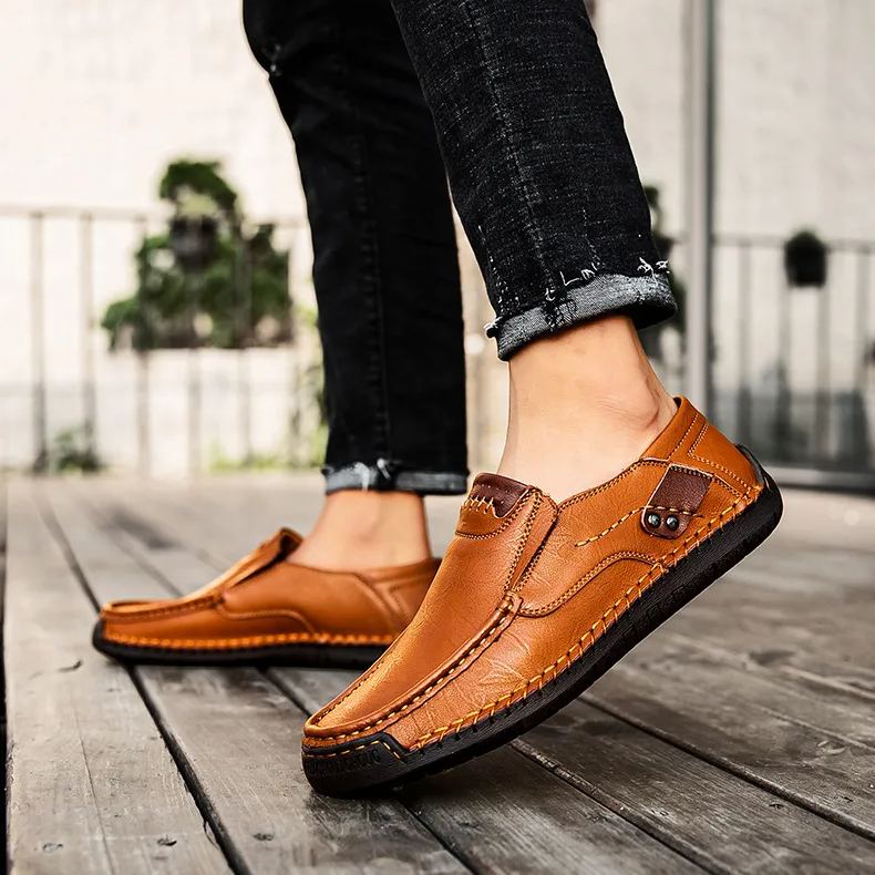 [60% de descuento por tiempo limitado, no te lo pierdas] Diseño ergonómico: zapatos de cuero modernos, suaves y cómodos (más cómodos)