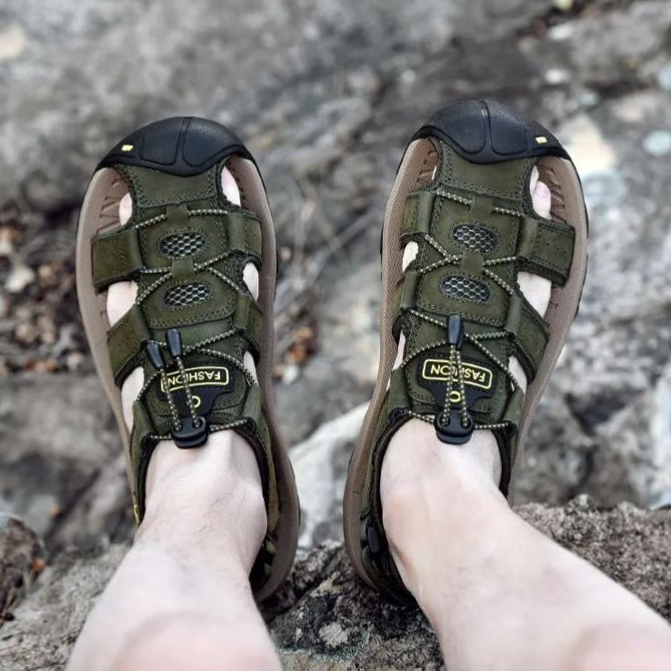 [🎁Dnes poloviční cena - nenechte si to ujít] Ergonomicky navržené ortopedické sandály - bezbolestná chůze 👞 dělají chůzi pohodlnější