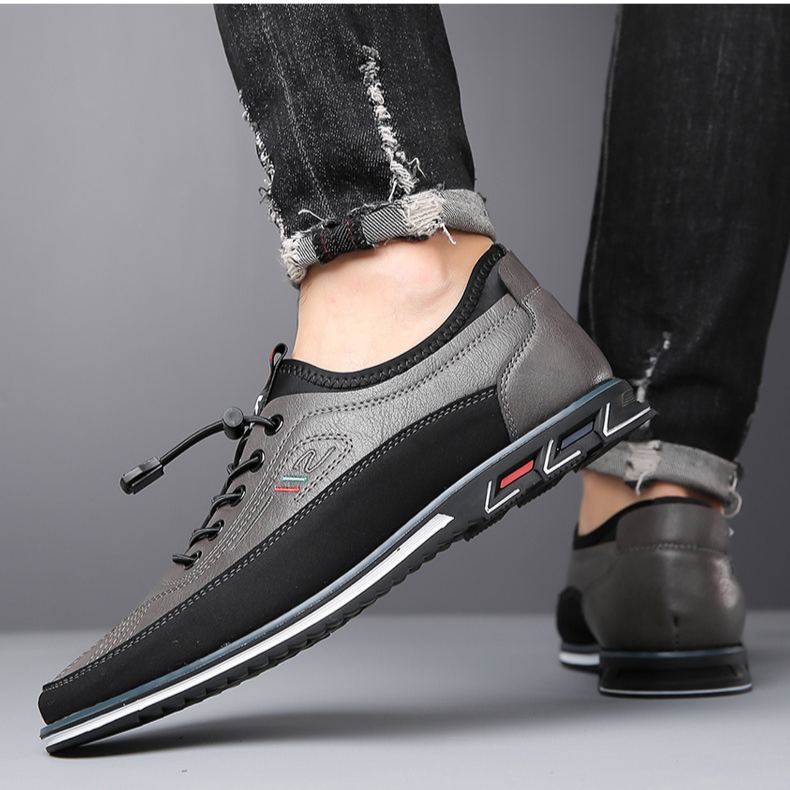 (🔥Dnes sleva 50 % – nenechte si to ujít!) Měkké a pohodlné americké kožené boty pro volný čas – ergonomicky tvarované (nebudete se cítit unavení ani po celodenní chůzi).