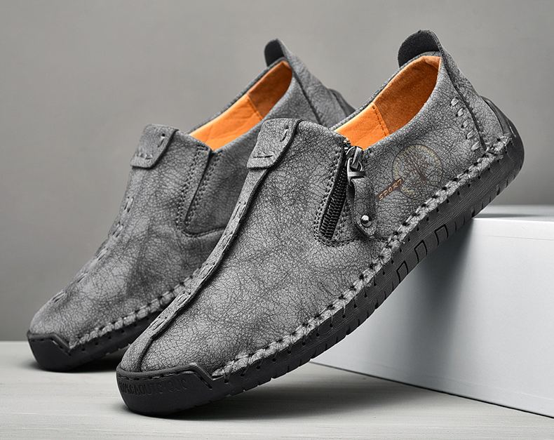 【⏰Časově omezená sleva 50 % – Nenechte si ji ujít】Ergonomická ortopedická obuv – ✅️ Korekce držení těla při chůzi – Voděodolná a protiskluzová 👞 Vybraná italská kůže