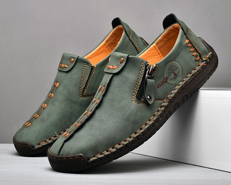 【⏰Časově omezená sleva 50 % – Nenechte si ji ujít】Ergonomická ortopedická obuv – ✅️ Korekce držení těla při chůzi – Voděodolná a protiskluzová 👞 Vybraná italská kůže