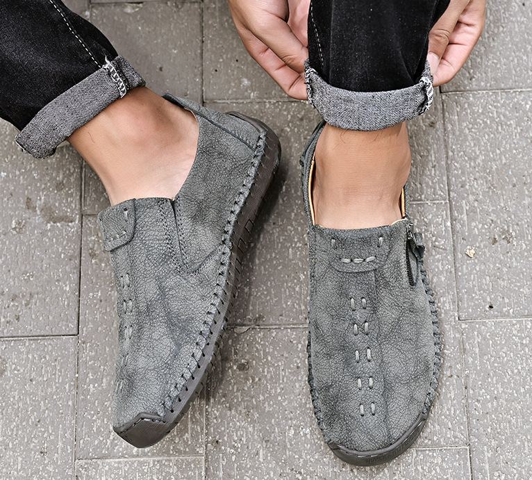 【⏰Časově omezená sleva 50 % – Nenechte si ji ujít】Ergonomická ortopedická obuv – ✅️ Korekce držení těla při chůzi – Voděodolná a protiskluzová 👞 Vybraná italská kůže