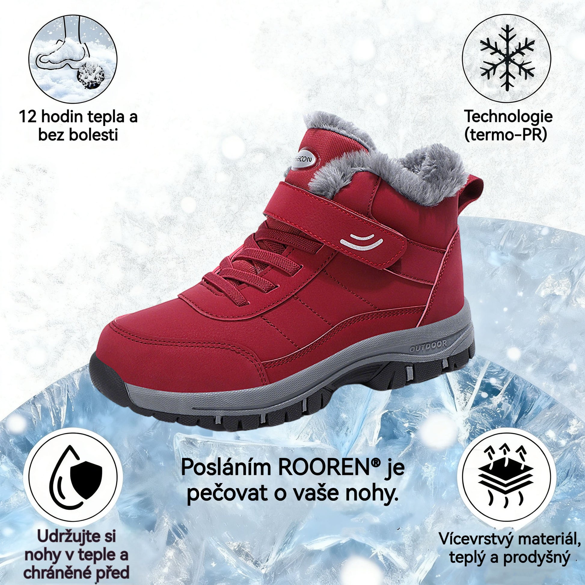 (🔥Dnes po omezenou dobu platí sleva 70 % – nenechte si ji ujít!)⏰ – Luxusní italská zimní ortopedická obuv – ergonomicky tvarovaná pro celodenní chůzi, která zmírňuje únavu a bolest.