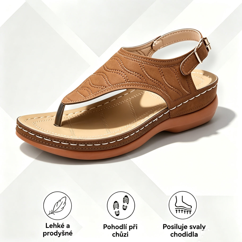 ⏰ Dnešní speciál: Poloviční cena | Letní ortopedické sandály OrthoComfort® | Podpora klenby pro pohodlnou chůzi bez bolesti