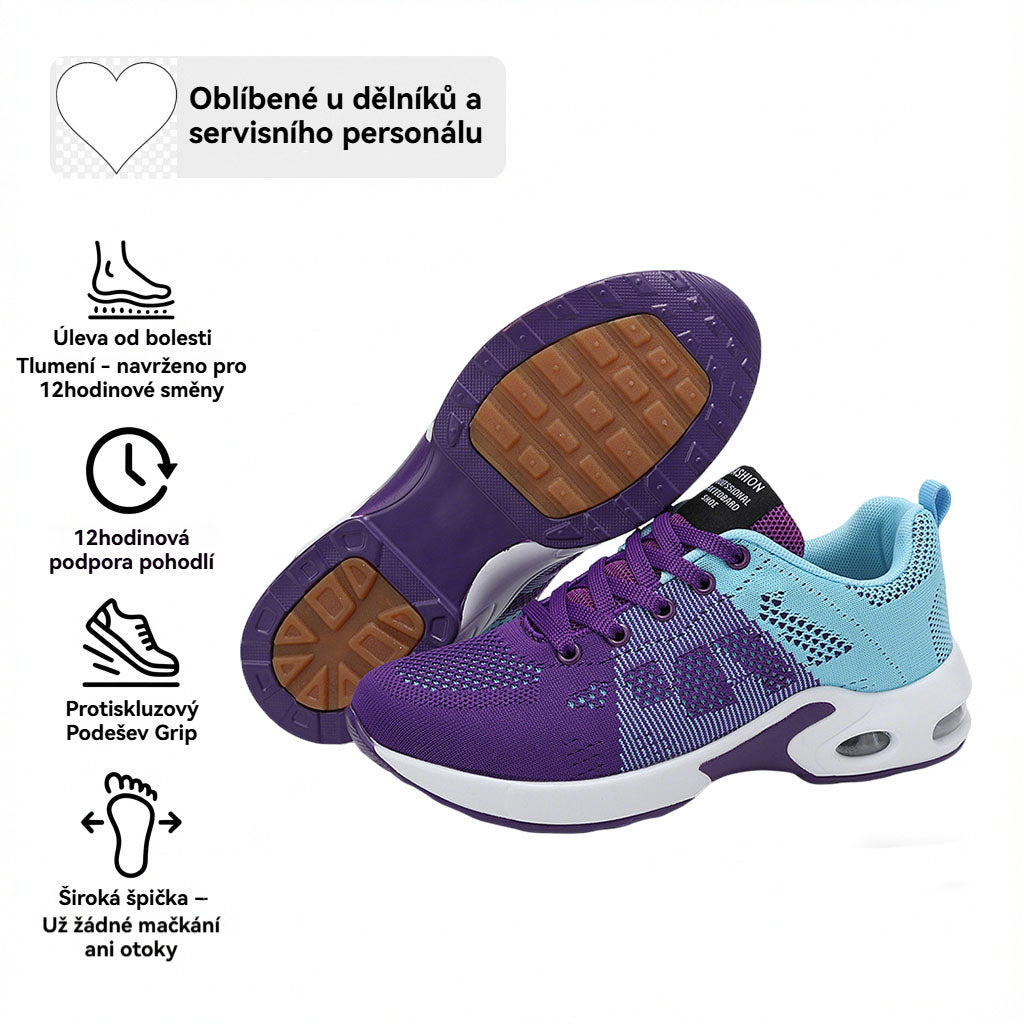 (🔥70% sleva – Nenechte si to ujít!)ROOREN® – obuv určená pro 12hodinové směny, ergonomicky navržená pro úlevu od bolesti paty a plantární fasciitidy (unisex).