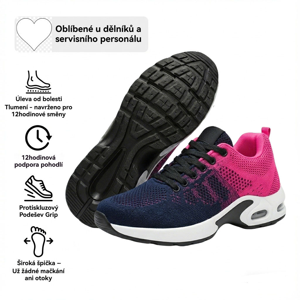 (🔥70% sleva – Nenechte si to ujít!)ROOREN® – obuv určená pro 12hodinové směny, ergonomicky navržená pro úlevu od bolesti paty a plantární fasciitidy (unisex).