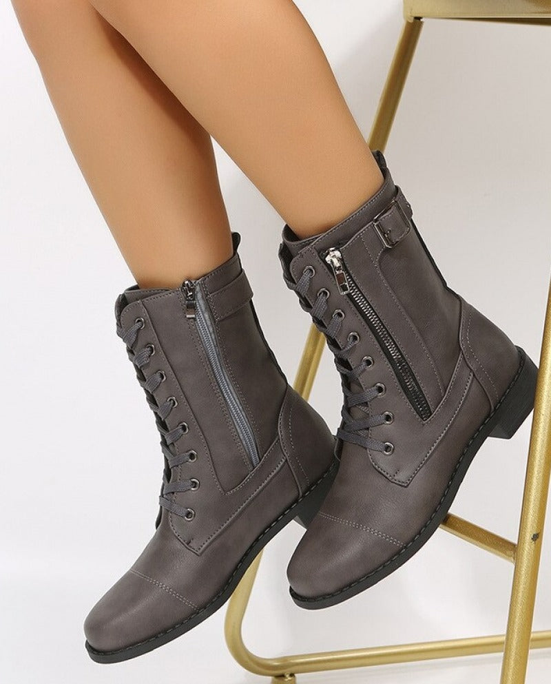 ROOREN® 👞 Ručně šité dámské boty | Ergonomické ortopedické boty - Vyrobeno z australské hovězí kůže pro úlevu od bolesti nohou!