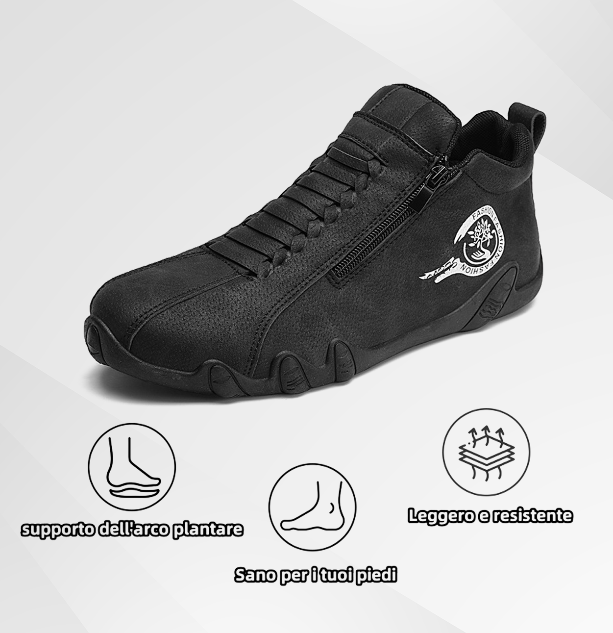 (⏰Sconto del 50% a tempo limitato)🐂 Scarpe ortopediche da uomo, realizzate in vera pelle bovina australiana👞cucite a mano, impermeabili e antiscivolo✅supporto dell'arco plantare - camminata confortevole