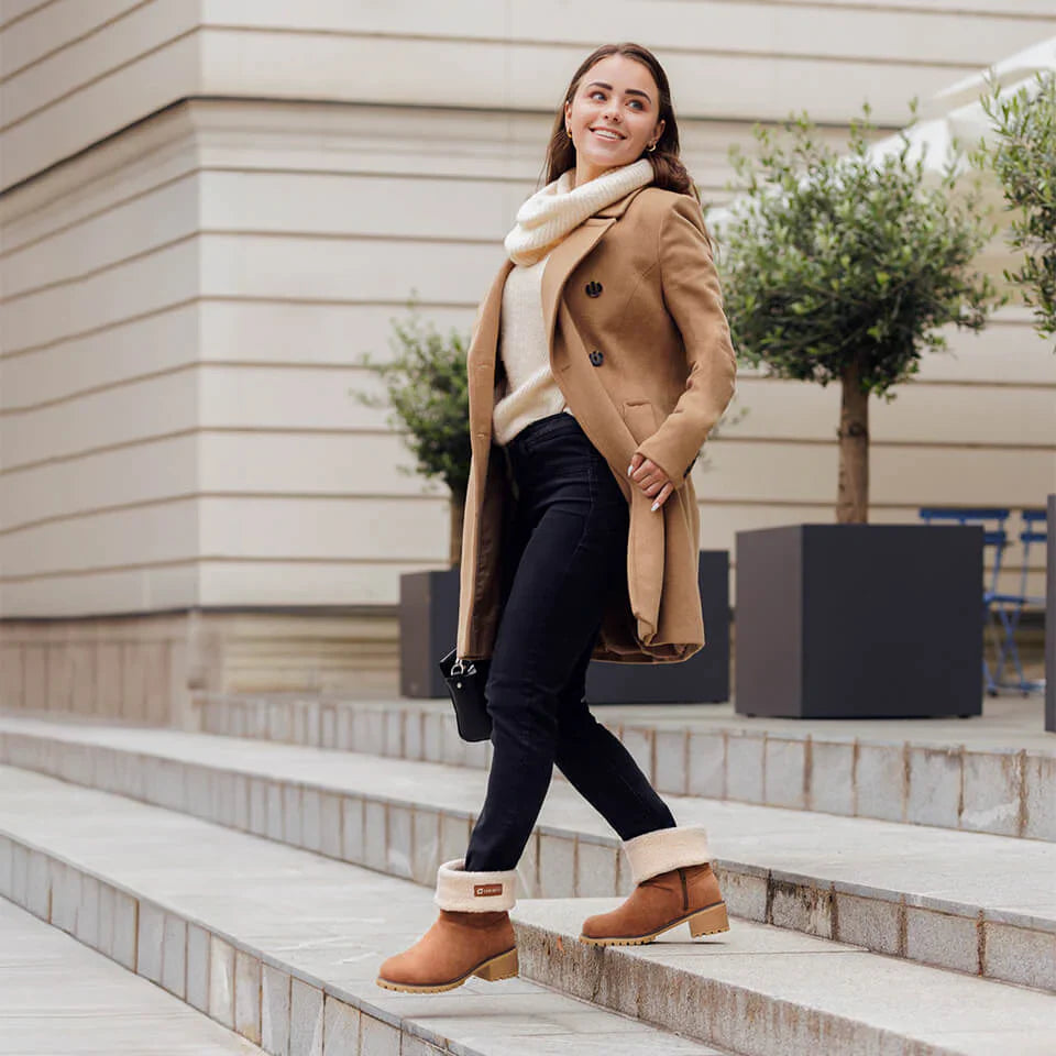 🔥Časově omezená nabídka, dnes sleva 70 %! ⏰ - ROOREN® protiskluzové, teplé boty, vědecky navržená ortopedická obuv, která účinně ulevuje od bolesti nohou, zad a kolen!