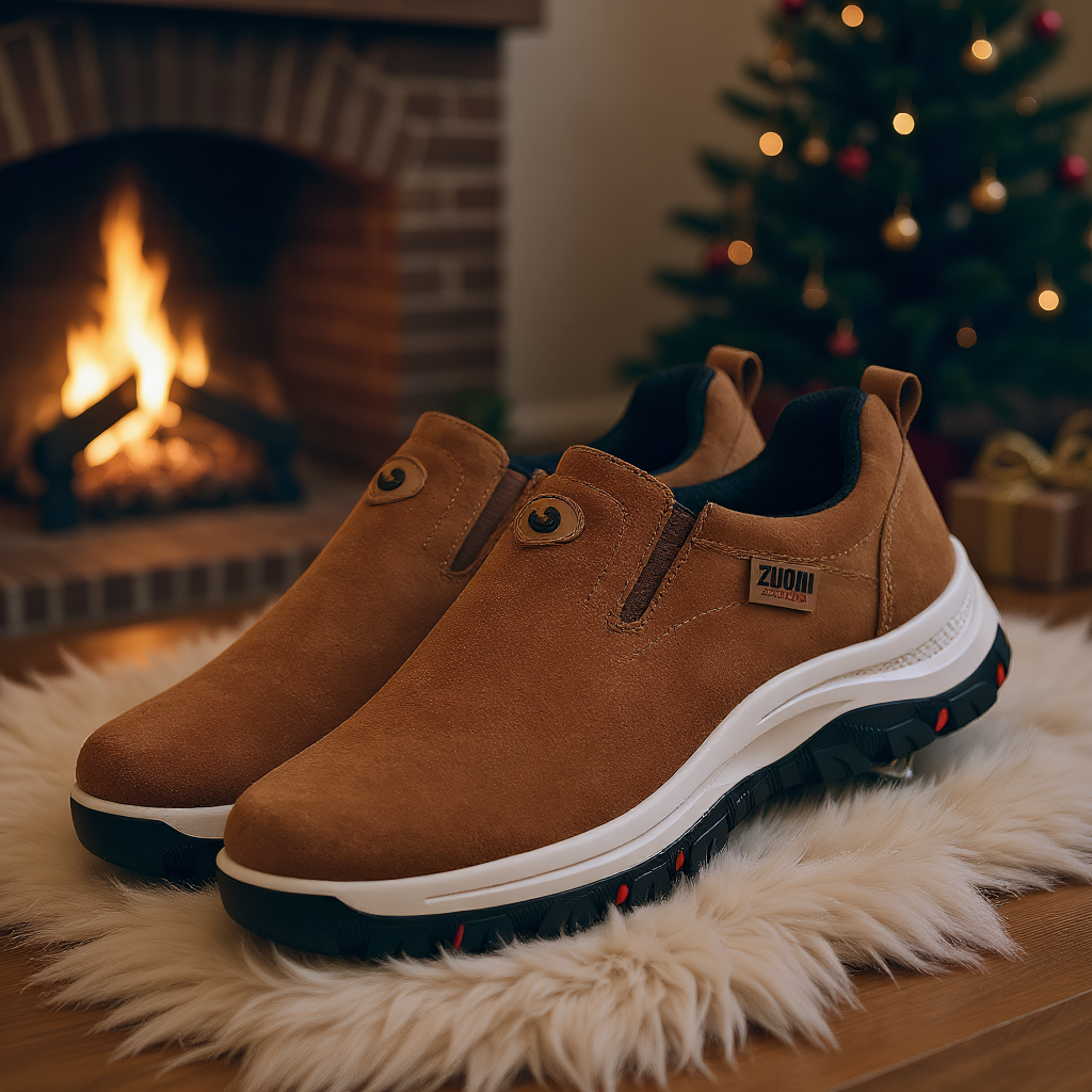 🎄Vánoční speciál: Sleva 50 %! ⏰ - Stylová protiskluzová obuv pro volný čas ROOREN®, 👍Vědecky navržená ortopedická obuv, která účinně ulevuje od bolesti nohou, zad a kolen!