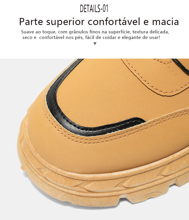 🔥Oferta por tempo limitado hoje: 70% de desconto! ⏰ - Calçados casuais ZAPIEERS® - Calçados ortopédicos com design ergonômico - Antiderrapantes e impermeáveis + estilosos e sofisticados 👞